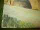 Ancien Tableau Peinture Huile Sur Isorel Chapelle St Roch De Biot 06 Alpes Maritimes Signé René Hutet Vintage Retro 1962 - Huiles