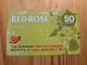 Prepaid Phonecard Canada, Red Rose - Kanada