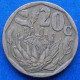 SOUTH AFRICA - 20 Cents 1994 "Protea Flower" KM# 136 Republic (1961) - Edelweiss Coins - South Africa