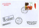 NCP 27 - 114-a Vegetables, Romania, TOMATO, GARLIC - Registered, Stamp With TABS - 2012 - Vegetazione