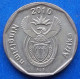 SOUTH AFRICA - 20 Cents 2010 "Protea Flower" KM# 495 Republic (1961) - Edelweiss Coins - South Africa