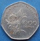 SAINT THOMAS & PRINCE ISLAND - 1000 Dobras 1997 "Flowers" KM# 90Democratic Republic (1975) - Edelweiss Coins - Sao Tome Et Principe