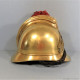 CASQUE DES SAPEURS-POMPIERS DE LA VILLE DE LUC EN DIOIS MODELE 1885 1895 COMPLET - Copricapi