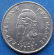 NEW CALEDONIA - 20 Francs 1972 "Three Ox" KM# 12 French Overseas Territory - Edelweiss Coins - Nieuw-Caledonië