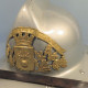 CASQUE DES SAPEURS DES ENTREPRISES SAPIC MODELE 1955 PETITCOLLIN - Helme & Hauben