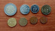 Latvia 2009 COIN Set 2008 - 1 Santims To 2 Lats Full Set All Values - Latvia