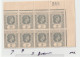 Leeward Islands 1938-42 King George VI Th SG 103 A ERROR AND VARITYS Slate -Grey Block Of 8 (sh58)388 - Leeward  Islands