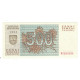 Billet, Lituanie, 500 Talonu, 1993, KM:46, NEUF - Litauen