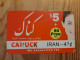 Prepaid Phonecard Iran, Canuck Telecom - Irán