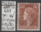 1949 - LUXEMBURG - FM/DM "Großherzogin Charlotte" 60 C Gelbbraun - O  Gestempelt - S. Scan (lux 447o 01-03) - 1948-58 Charlotte De Profil à Gauche