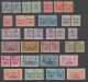 WALLIS - 1922/27 - SERIE COMPLETE YVERT N°18/39 + VARIETES "W" ETROIT 18A/41A PRESQUE COMPLET * / MH - COTE = 313 EUR - Unused Stamps