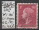 1948 - LUXEMBURG - FM/DM "Großherzogin Charlotte" 1 Fr Weinrot  - O  Gestempelt - S. Scan (lux 449o 01-07) - 1948-58 Charlotte Linksprofil