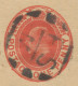 GB 190?, EVII 1d Scarlet Stamped To Order Wrapper (The Times) With Extremely Rare Barred Cancel "FS / M" ("M" = Morning - Brieven En Documenten