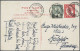 Queensland - Postal Stationery: 1910, 1d Red QV Black & White Pictorial Issue Po - Cartas & Documentos