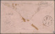 Tasmania: 1867, 6d Reddish Mauve, Tied By Mute Killer To Cover Addressed For Rut - Lettres & Documents