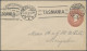 Tasmania -  Postal Stationery: 1904/1911, 1d Red QV Oval Embossed Printed-to-ord - Cartas & Documentos