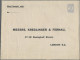 Australia - Postal Stationery: 1916, 6d Blue Kangaroo, Large Size Stamped-to-ord - Enteros Postales