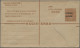 Australia - Postal Stationery: 1923/28, Registration Envelopes KGV With Stamp On - Entiers Postaux