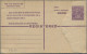 Australia - Postal Stationery: 1923/28, Registration Envelopes KGV With Stamp On - Entiers Postaux