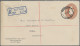 Australia - Postal Stationery: 1943, 5 ½d Brown KGVI Stamped-to-order Registrati - Enteros Postales