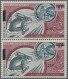 Benin: 2008/2009. Vertical Pair '25F On 10F' (Dahomey #492 Showing 'The Hare And - Benin – Dahomey (1960-...)