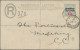 Betschuanaland - Postal Stationery: 1899 Postal Stationery Registered Envelope 4 - Sonstige - Afrika