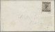 Prince Edward Island: 1868 QV 4d. Black On Yellowish Toned Paper Used On Small C - Covers & Documents