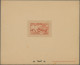 Fezzan: 1948, Airmails, 100 Fr Red And 200 Fr Blue As Epreuves De Luxe From The - Lettres & Documents
