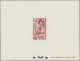 Fezzan: 1950/1951, 15+5 Reddish Brown And 25+5 Blue, Semi Postals "Oeuvres De Be - Brieven En Documenten