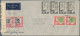 Fiji: 1943 Censored Mail: Air Mail Envelope Used From Suva To Palo Alto, Cal., U - Fidji (...-1970)