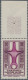 Ghadames: 1949, DIFFERENT COLOUR, 100 F Air Mail Violett/ Lila Instead Of The Is - Other & Unclassified