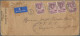 Delcampe - Gold Coast: 1909-1948 Three Unusual Covers: 1.) 1909 Cover From London To Axim, - Costa De Oro (...-1957)