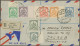 Delcampe - Libya: 1952/1956, Four Registered Covers From Tripoli Addressed For Zagreb (Croa - Libya