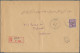 Morocco: 1915 Registered Advice Of Receipt Envelope From Sale To Casablanca, Fra - Covers & Documents