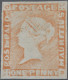 Mauritius: 1848-59 1d. Red On Yellowish Paper, Early Worn (near To Intermediate) - Maurice (...-1967)