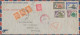 New Zealand - Postage Dues: 1950 Air Mail Envelope From Gilbert & Ellis Islands - Postage Due