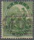 Nevis: 1867-76 1s. Yellow-green On Vertically LAID PAPER, No Wmk, Perf 15, Used - St.Kitts And Nevis ( 1983-...)