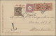 Uruguay - Postage Dues: 1904/05, 2 C. Resp. 2 C. Pair Tied "Officina De Tassa / - Uruguay