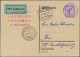 Air Mail - Germany: 1927, 18./19.6., Munich-Zürich-Vienna "Columbia" Flight, Fou - Luchtpost & Zeppelin
