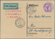 Air Mail - Germany: 1927, 18./19.6., Munich-Zürich-Vienna "Columbia" Flight, Fou - Airmail & Zeppelin