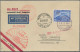 Zeppelin Mail - Germany: 1931, Polarfahrt, Auflieferung Bordpost Bis Leningrad, - Airmail & Zeppelin