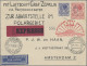 Zeppelin Mail - Germany: 1931, Polarfahrt, Zuleitung Niederlande, Brief Von Frie - Airmail & Zeppelin