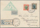 Zeppelin Mail - Europe: 1931, Islandfahrt, Schöner R-Brief Frankiert Mit Zeppeli - Autres - Europe