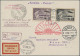 Zeppelin Mail - Europe: 1931, July, Two Registered Covers Polarfahrt 1931 (Lenin - Autres - Europe