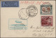 Zeppelin Mail - Europe: 1931, 1. Südamerikafahrt, Zuleitungskarte Aus Liechtenst - Europe (Other)