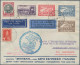 Zeppelin Mail - Europe: 1933 Greek Zeppelin Stamps, Complete Set Plus Further Ad - Sonstige - Europa