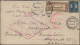 Zeppelin Mail - Overseas: 1930/1933 The Four Zeppelin Stamps Used On Four Zeppel - Zeppeline