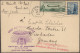 Delcampe - Zeppelin Mail - Overseas: 1930/1933 The Four Zeppelin Stamps Used On Four Zeppel - Zeppeline