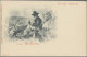 Thematics: Hunting: 1897, MÜNCHEN COURIER, Bildpostkarte Mit Aufgeklebter 6 Pf. - Sonstige