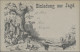 Thematics: Hunting: 1898, Zwei GSK Einladung Zur "Wald-Treibjagd" Oder Jagd", Ba - Andere